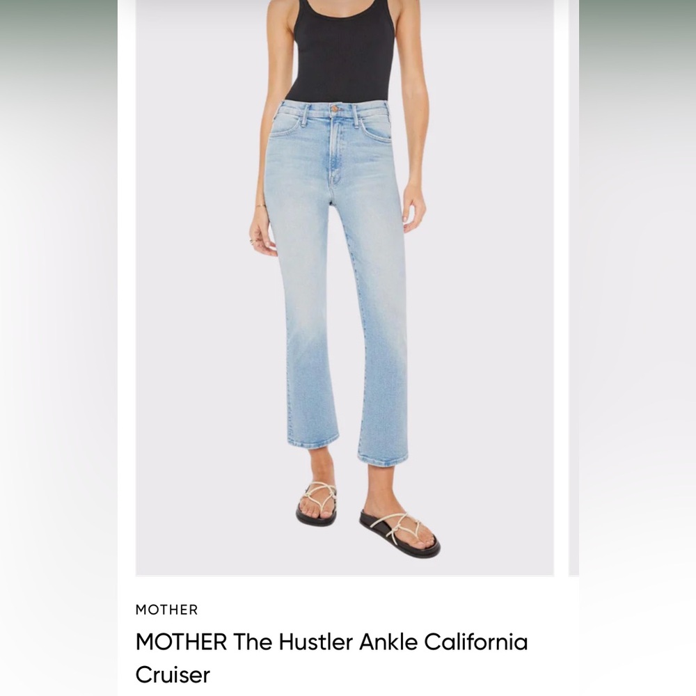 Mother Jeans Hustler Ankle jeans